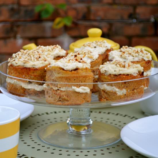 Carrot Cake with Vanilla Frosting