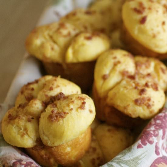 Bacon Sugar Sweet Potato Rolls