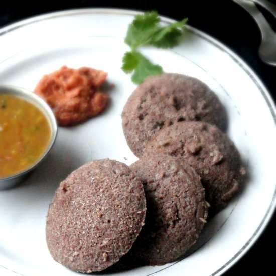 Ragi Idli/Finger Millet Idli