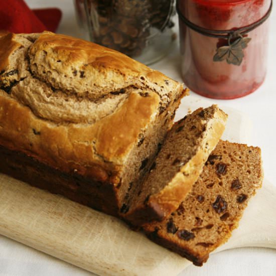 Cinnamon Raisin Beer Bread