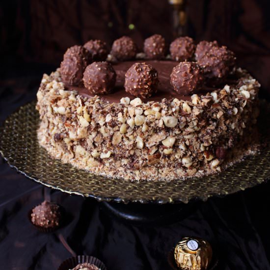 Ferrero Rocher Cake