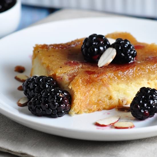 Amaretto Brioche Bake Casserole