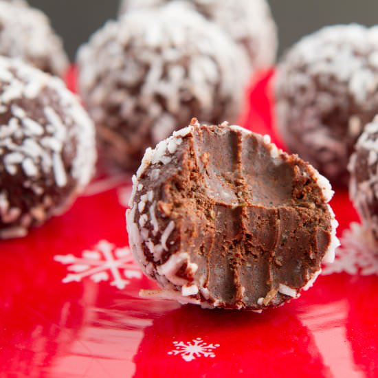 Healthy Rum Balls