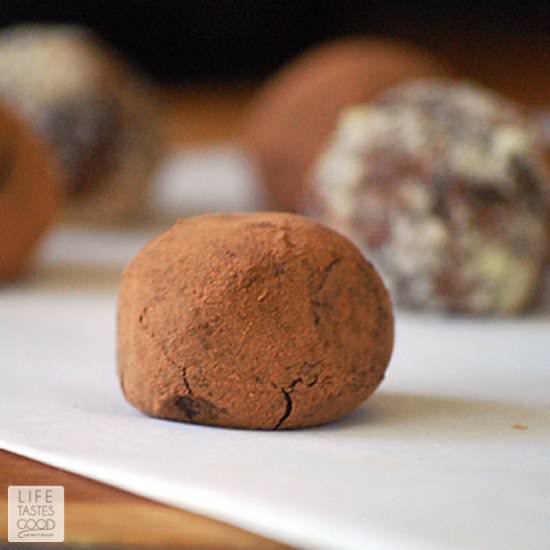 Red Wine Chocolate Truffles