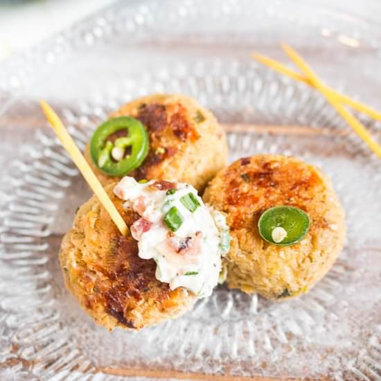 Jalapeno Cauliflower ‘Meatballs’