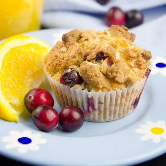 Cranberry and Orange Muffins
