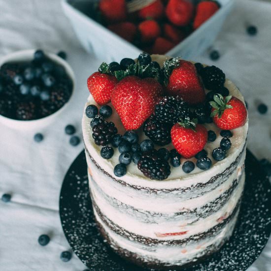 Chocolate Berry Cake