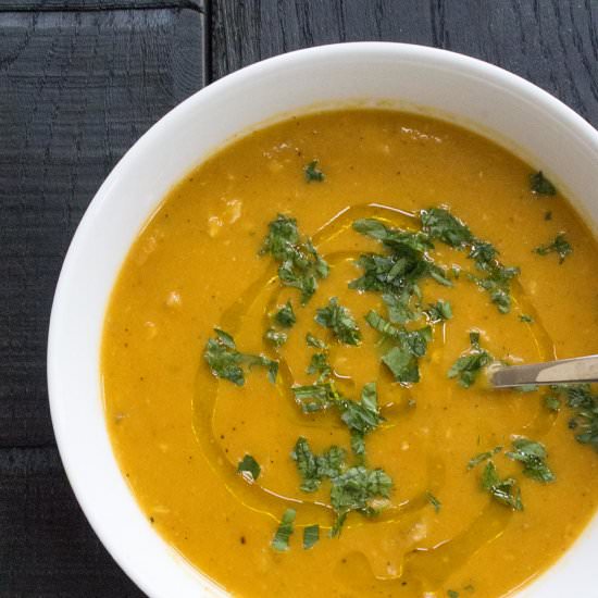 Butternut Squash-Jalapeno Soup