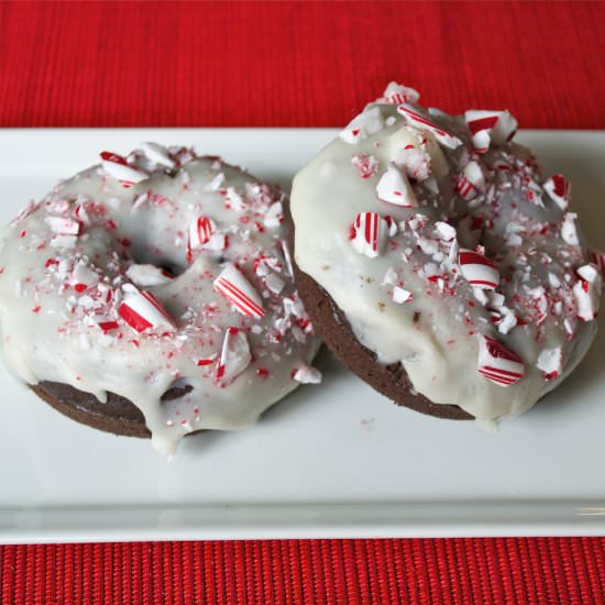 Chocolate Peppermint Donuts