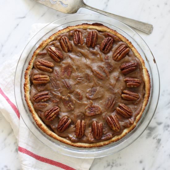 Salted Caramel Pecan Pie