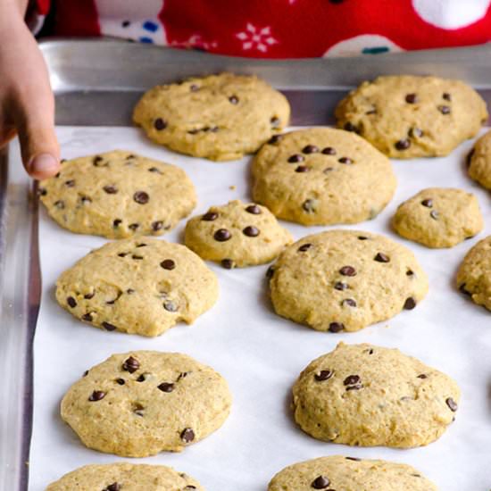 Healthy Chocolate Chip Cookies
