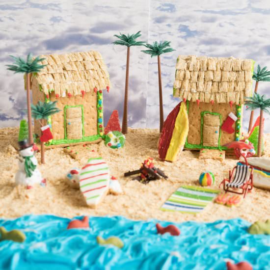 Graham cracker beach house