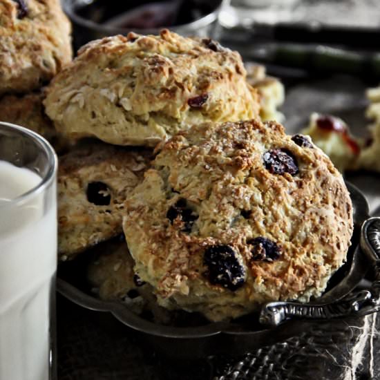 Pomegranate Biscuits