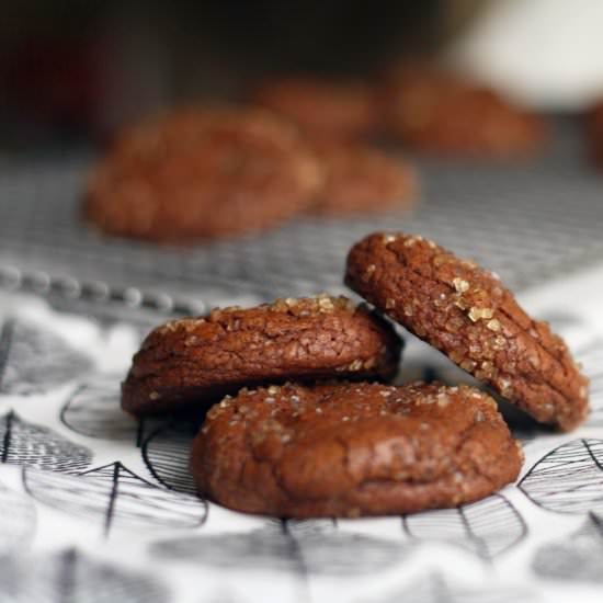 Chocolate Ginger Cookies