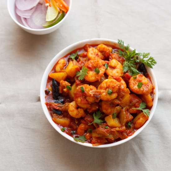 Goan Prawn Chilli Fry
