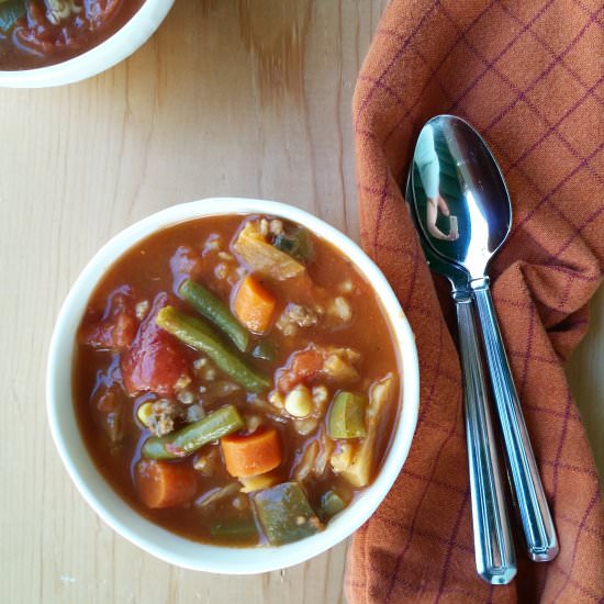 Hearty Cabbage & Vegetable Soup