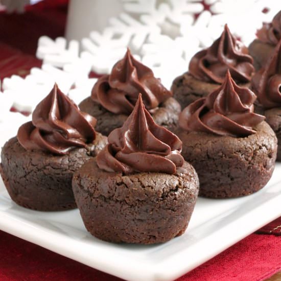 Red Wine Chocolate Cookie Cups