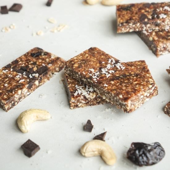 Cherry Chocolate Energy Bars