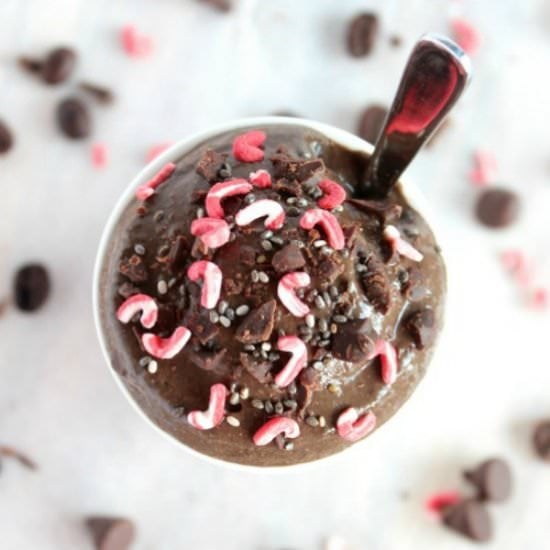 Peppermint Mocha Chia Pudding