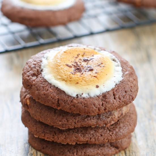 Hot Chocolate Cookies