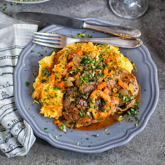 Osso Buco with gremolata