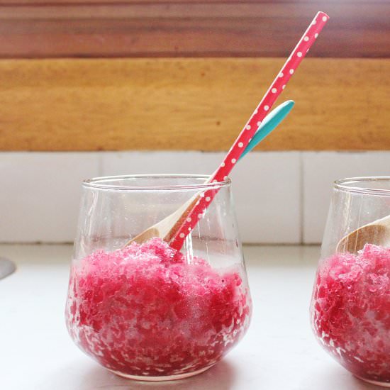 Berry slushies