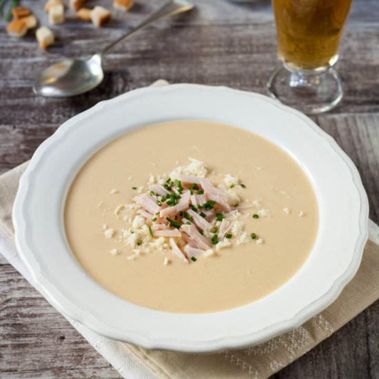 Beer & Cheese Potato Soup