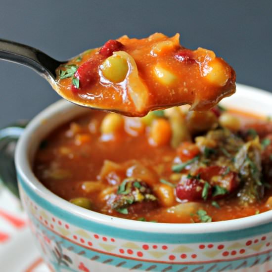 Easy Minestrone Soup