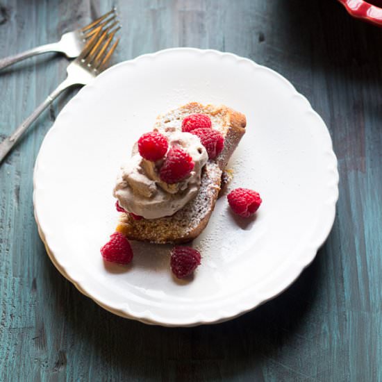 Mocha Baked French Toast