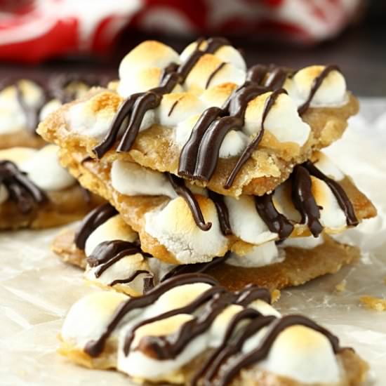 S’mores Crack Candy