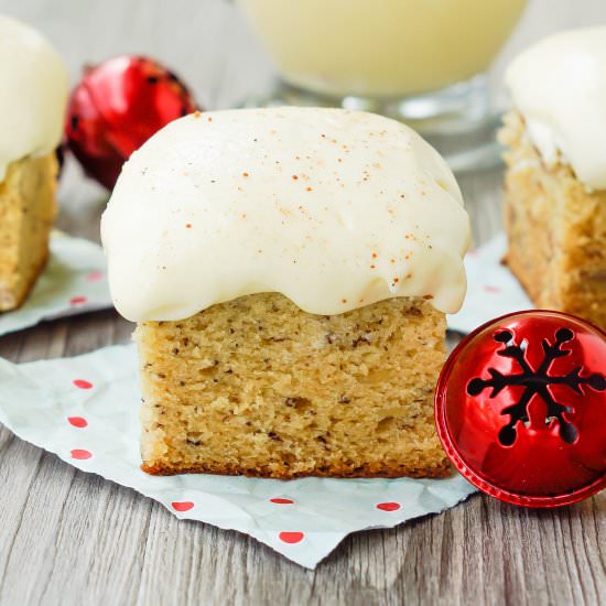 Eggnog Banana Bread