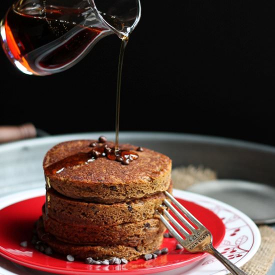 Pumpkin Spice Latte Pancakes