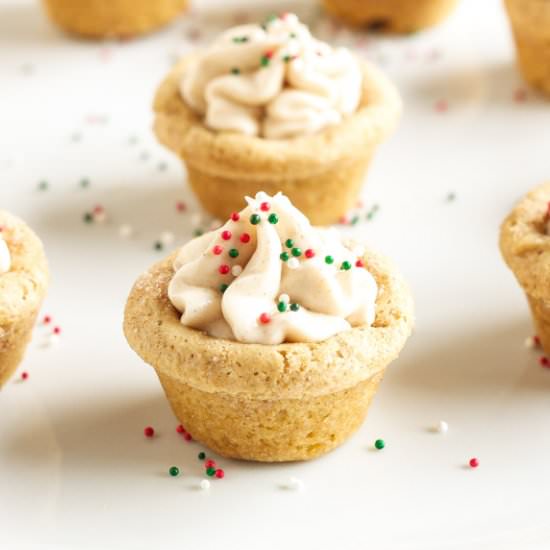 Snickerdoodle Cookie Cups