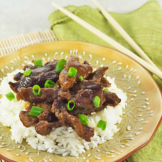 Copycat PF Changs Mongolian Beef