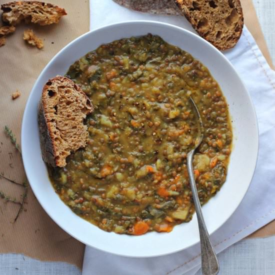Vegetable + Lentil Stew