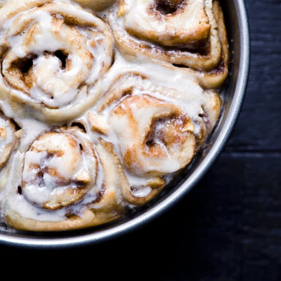 Apple Cider Cinnamon Buns