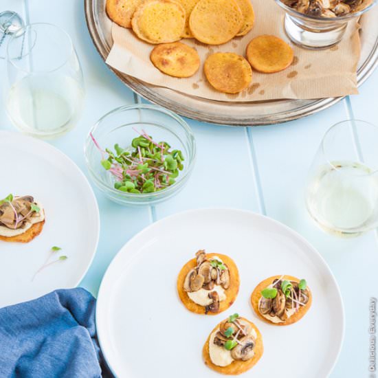 Chickpea Blini