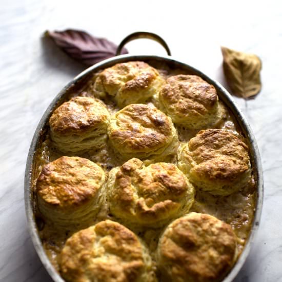Sausage Biscuit Gravy Casserole
