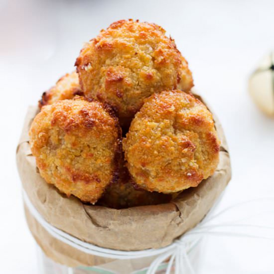 Chewy Almond Meal Cookies