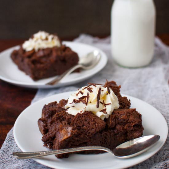 Chocolate Bread Pudding
