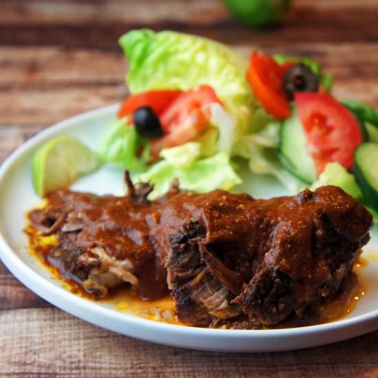 Slow Cooker Pork Mole (Paleo)