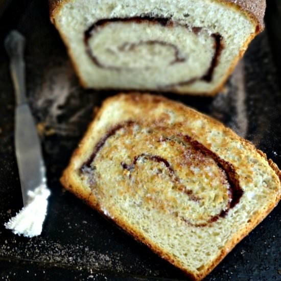 Cinnamon Sugar Swirl Bread