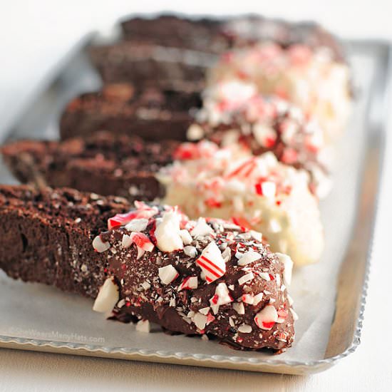 Chocolate Peppermint Biscotti