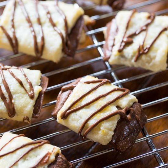 Chocolate Croissant Cookies