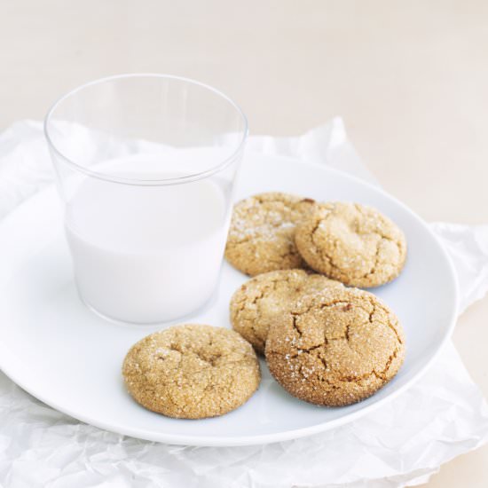 Chickpea Gingersnaps