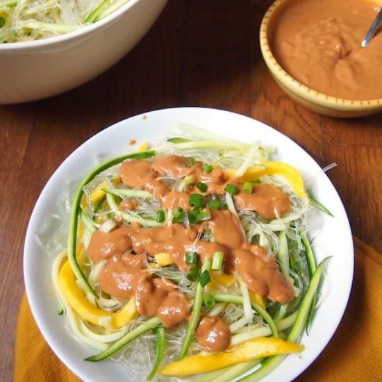 Kelp and Zucchini Noodle Salad