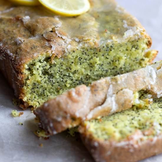 Lemon Poppy Seed Drizzle Cake
