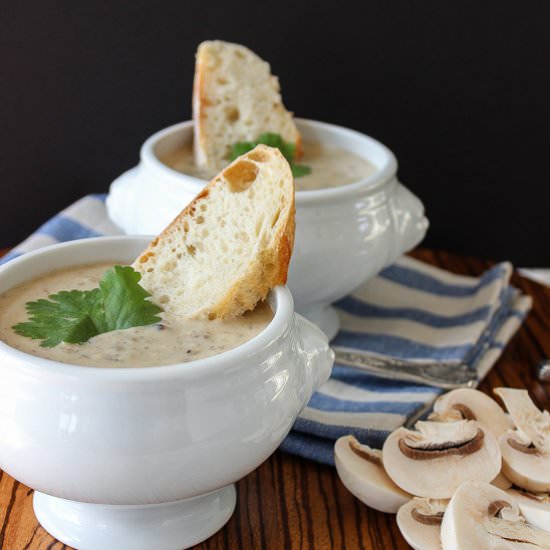 Classic Cream of Mushroom Soup