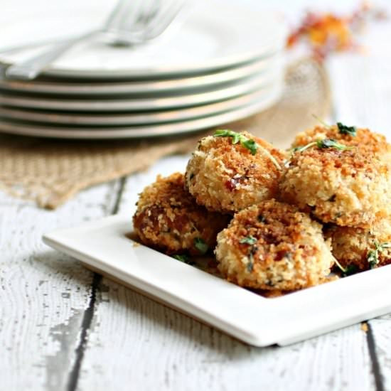 Easy Baked Rice Balls (Arancini)
