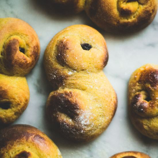 Gluten Free Swedish Saffron Buns